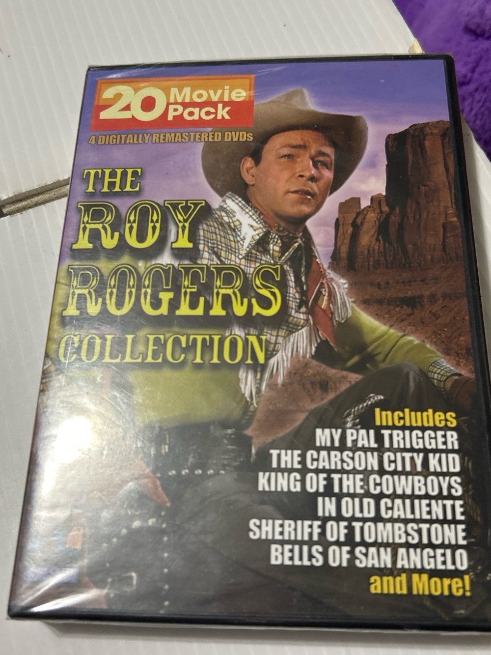 The Roy Rogers Collection 20 Movie Pack - Purple/Green Cover